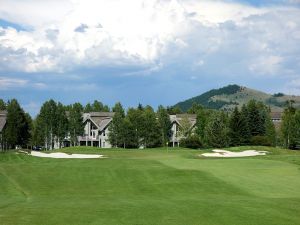 Teton Pines 18th Approach